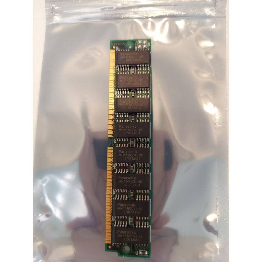 Panasonic MN414400CSJ-06 RAM Module 94481G 007 72PIN 8MB FPM-RAM Non-Parity Rare
